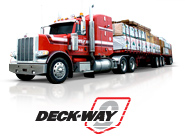 Deck-Way flat deck and heavy haul freight transportation in Alberta Western Canada